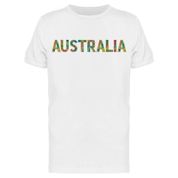Text: Australia Tee Men's -Image by Shutterstock