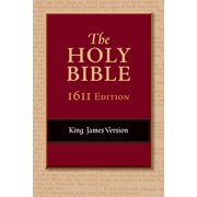 KJV Bible--1611 Edition Genuine Leather, Black Hardcover