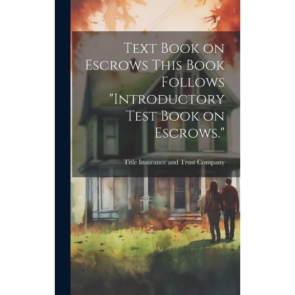 Text Book on Escrows This Book Follows "Introductory Test Book on Escrows." (Hardcover)