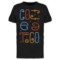thumbnail image 1 of Text Coffee To Go Tee Men's -Image by Shutterstock, 1 of 2