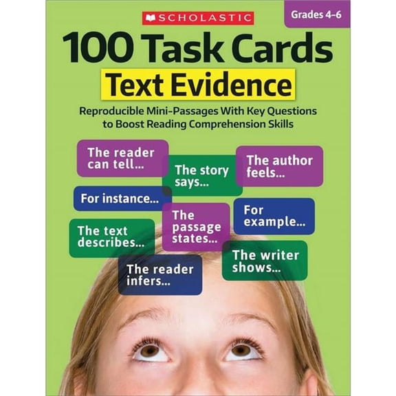 Text Evidence 100 Task Cards - Pack of 2