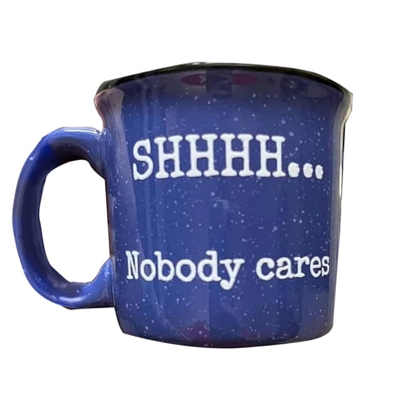 Text Funny Ceramic Coffee Mug - Novelty Design For Adults, Humorous Gift For Birthday, Christmas, Or Office Use.