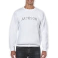 thumbnail image 1 of Text, Jackson Men Sweatshirt, Male 3X-Large, 1 of 4