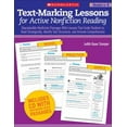 thumbnail image 1 of Pre-Owned Text-Marking Lessons for Active Nonfiction Reading, Grades 4-8: Reproducible Nonfiction Passages with Lessons That Guide Students to Read Strategicall (Paperback) 0545288193 9780545288194, 1 of 1