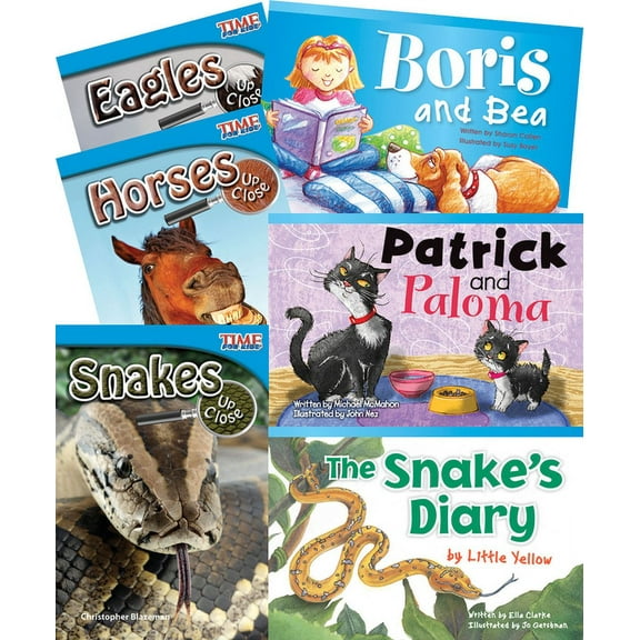 Text Pairs: Fiction & Nonfiction: Animal Species 6-Book Set (Other)