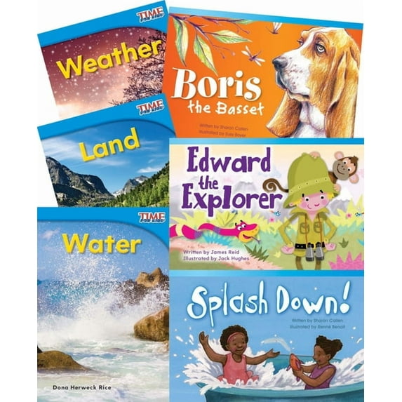 Text Pairs: Fiction & Nonfiction: Explore Earth 6-Book Set (Other)