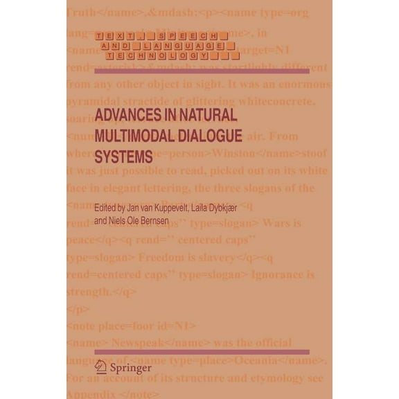 Text, Speech and Language Technology Advances in Natural Multimodal Dialogue Systems, Book 30, (Paperback)
