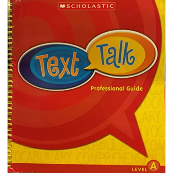Pre-Owned Text Talk Professional Guide Level A Paperback