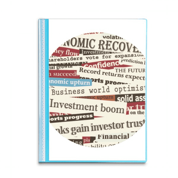 Text Title Veins Background Pattern Book Sheet Protectors Portfolio Binder Folder