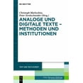 thumbnail image 1 of Text Und Textlichkeit Analoge Und Digitale Texte - Methoden Und Institutionen, Book 6, (Hardcover), 1 of 1