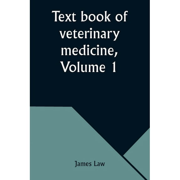 Text book of veterinary medicine, Volume 1, (Paperback)