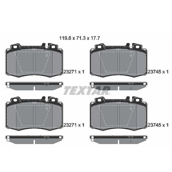 Brake Pad SetREO 237451751