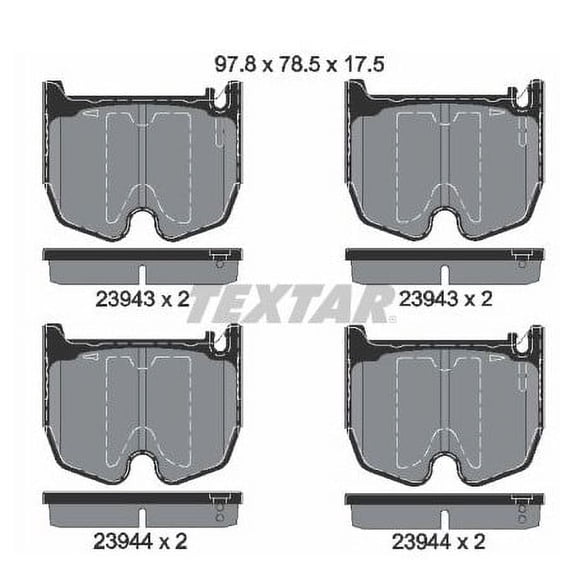 Brake Pad SetREO D1187J
