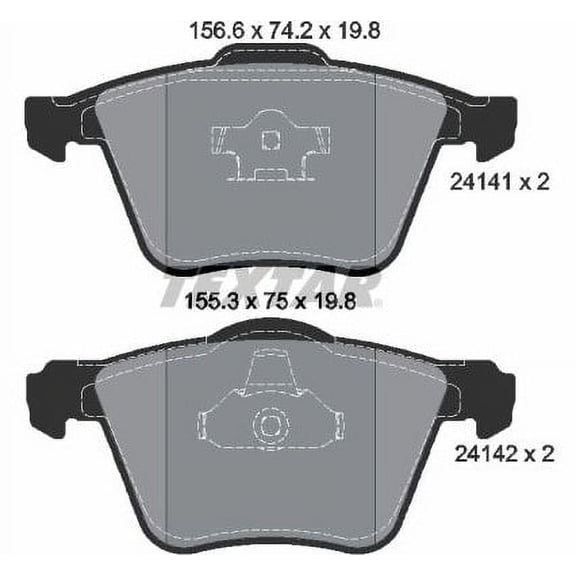 Brake Pad SetREO 241411951