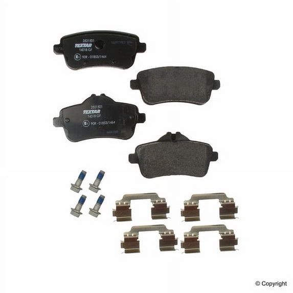 Textar 2521501 Disc Brake Pad For Mercedes Benz