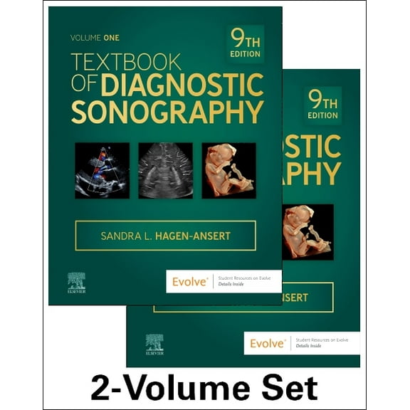 Textbook of Diagnostic Sonography: 2-Volume Set, (Paperback)
