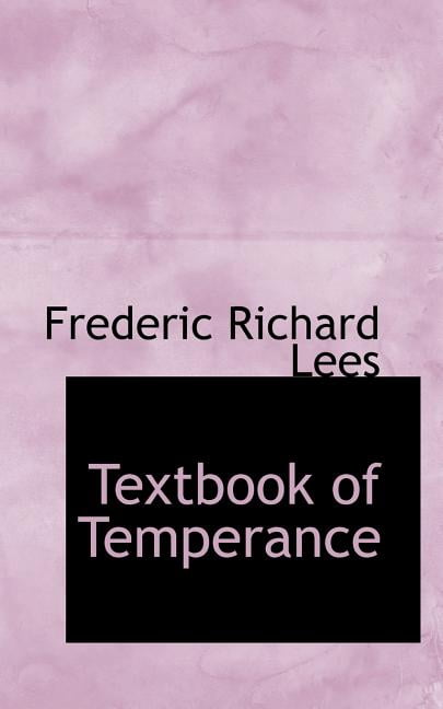 Textbook of Temperance (Paperback)