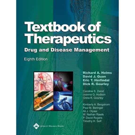 Pre-Owned Textbook of Therapeutics: Drug And Disease Management (Hardcover) 0781757347 9780781757348