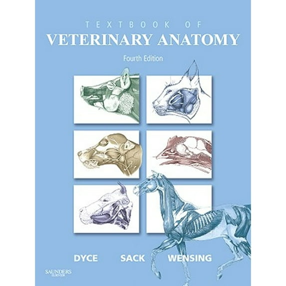 Pre-Owned Textbook of Veterinary Anatomy, 9781416066071, 1416066071, Hardcover, 4 edition