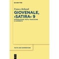 thumbnail image 1 of Texte Und Kommentare Giovenale, >Satira: Introduzione, Testo, Traduzione E Commento, Book 67, (Hardcover), 1 of 1