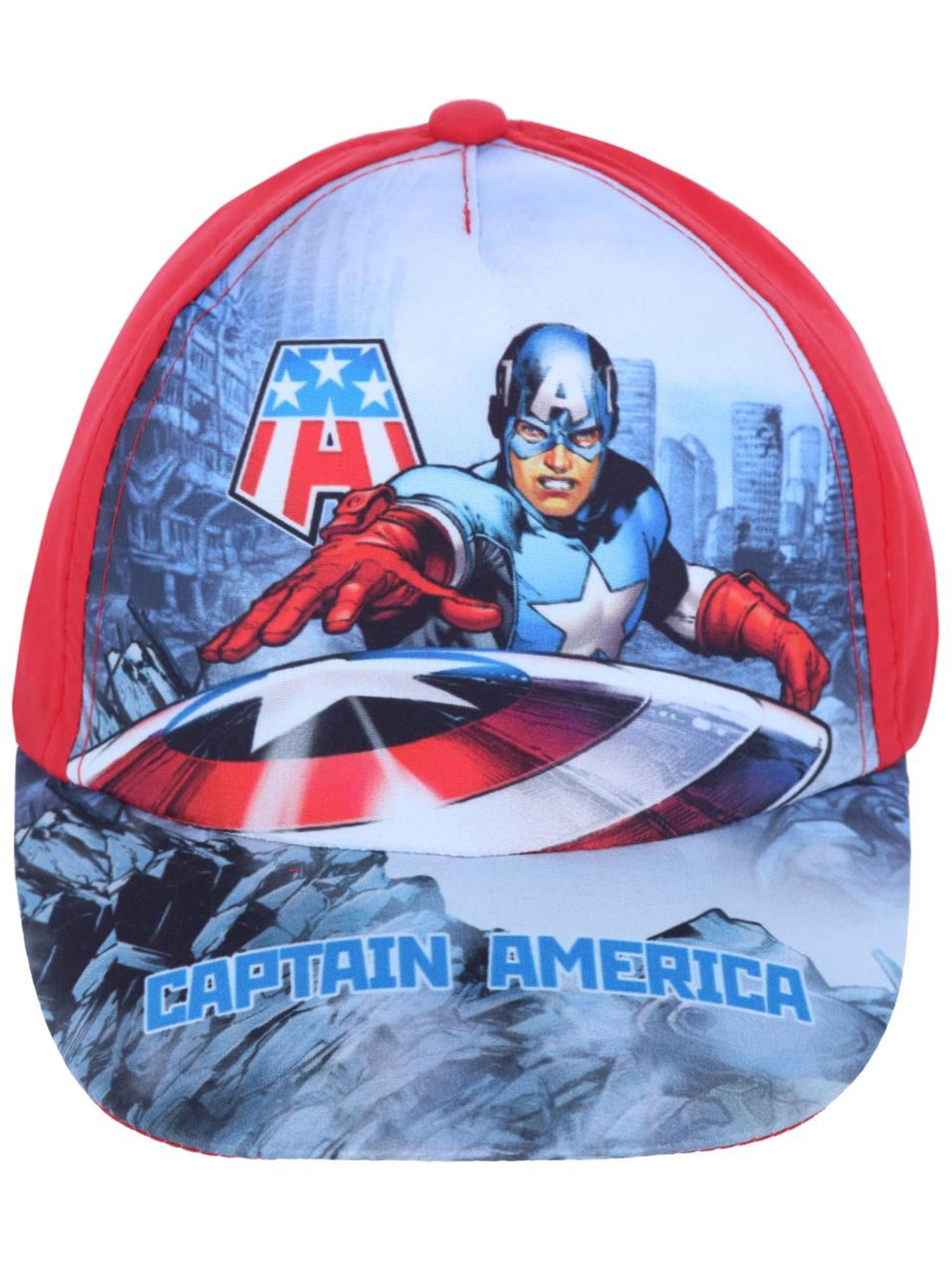 Textiel Trade Boy's Marvel Captain America Baseball Cap - Walmart.com
