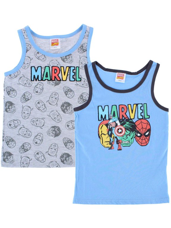 Boy's Marvel Singlets (2 Pack)
