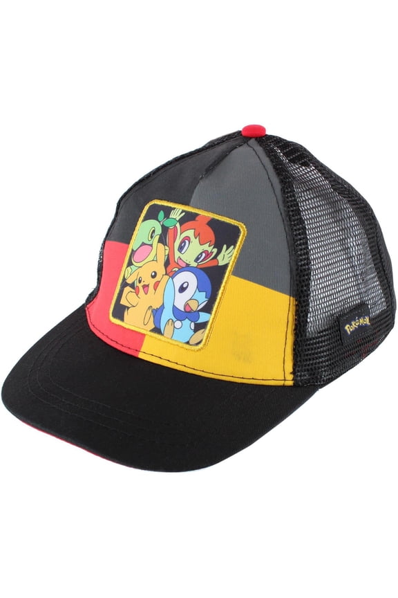 Boy's Pokemon Snap Back Mesh Cap