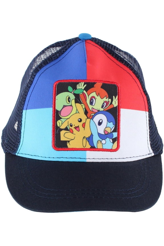 Boy's Pokemon Snap Back Mesh Cap