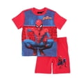 thumbnail image 1 of Textiel Trade Boys Toddler Spiderman Short Pajama Set, 1 of 4