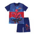 thumbnail image 1 of Textiel Trade Boys Toddler Spiderman Short Pajama Set, 1 of 4