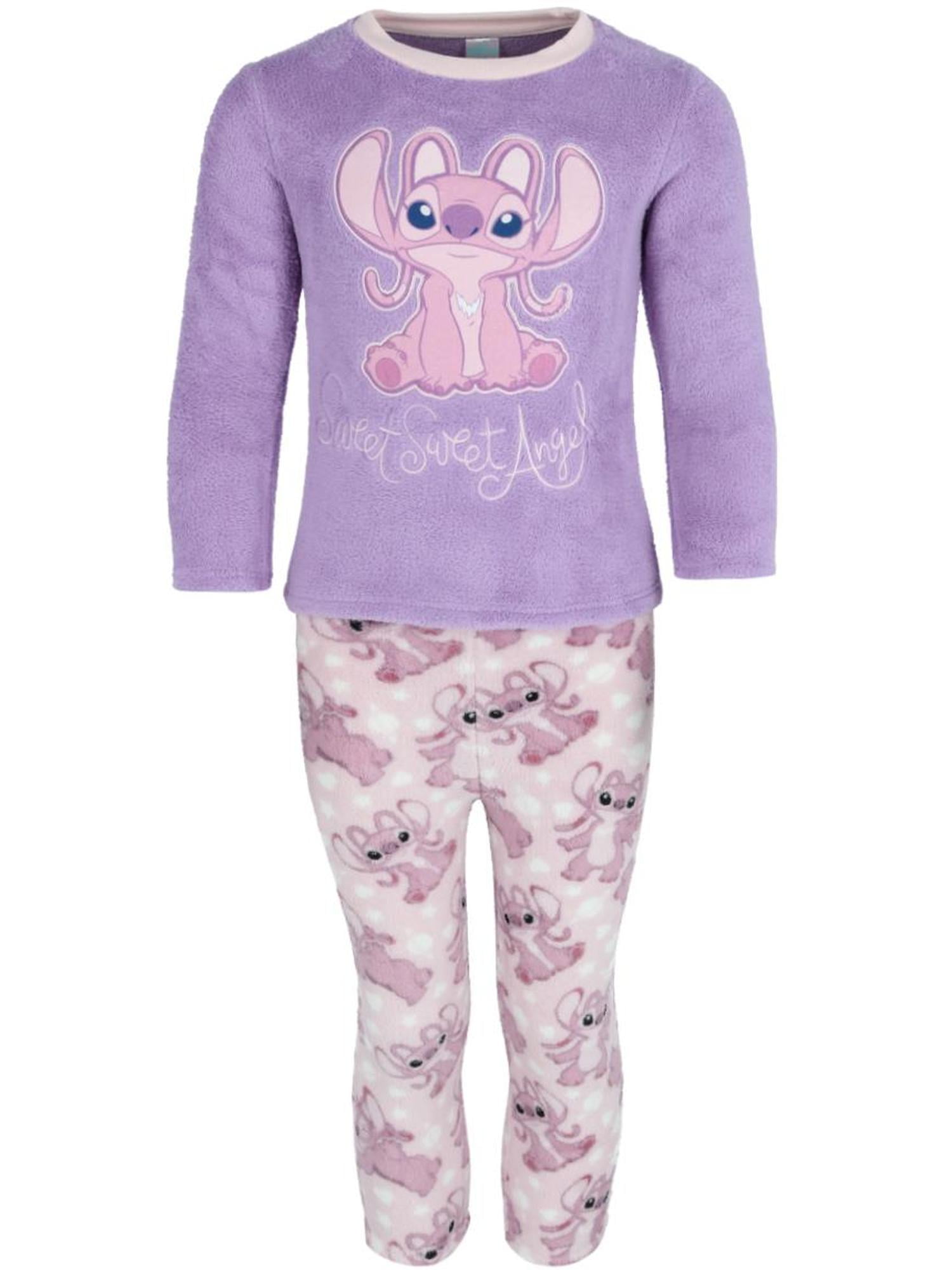 Stitch Minnie Mouse Flannel Pajamas Textiel Trade Girl's Disney