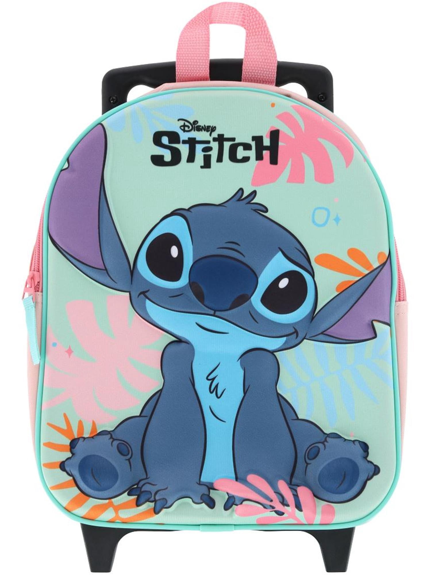 Textiel Trade Girl's Disney Lilo & Stitch Rolling 3D Backpack
