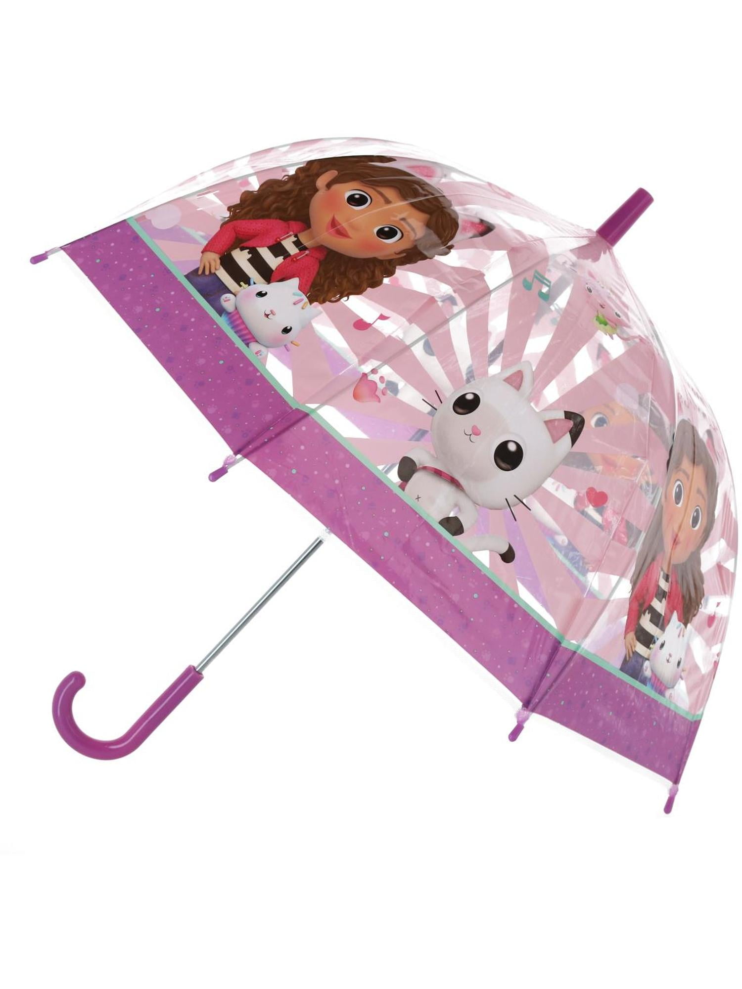 Textiel Trade Girl's Gabby's Dollhouse Stick Umbrella