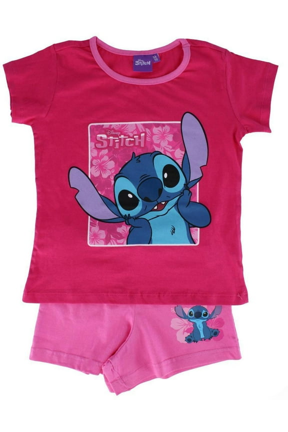 Girl's Lilo & Stich Short Pajama Set