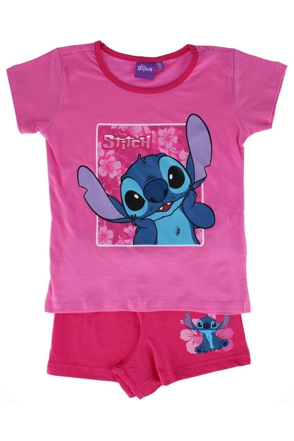 Girl's Lilo & Stich Short Pajama Set