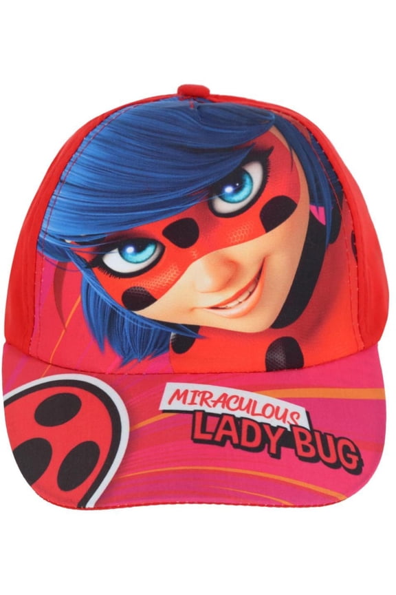 Girl's Miraculous Lady Bug Baseball Cap