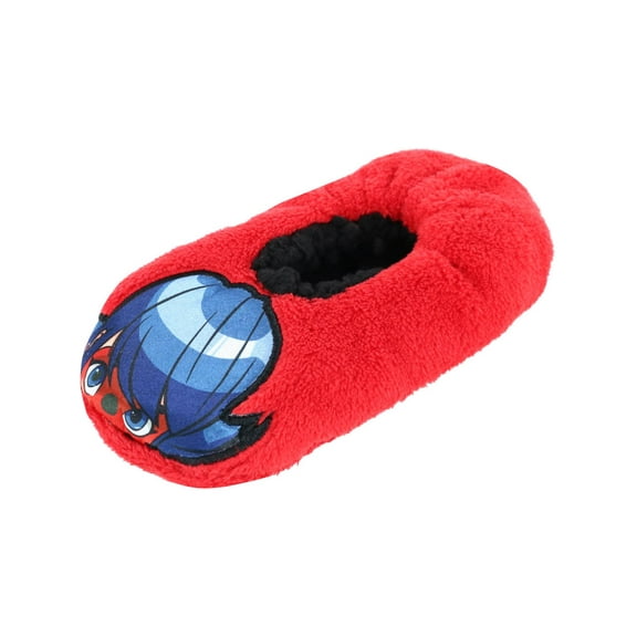 Textiel Trade Girl's Peeking Miraculous Ladybug Solid Slippers