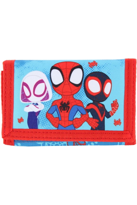 Kid's Marvel Spiderman Multiverse Team Spidey Tri-Fold Wallet