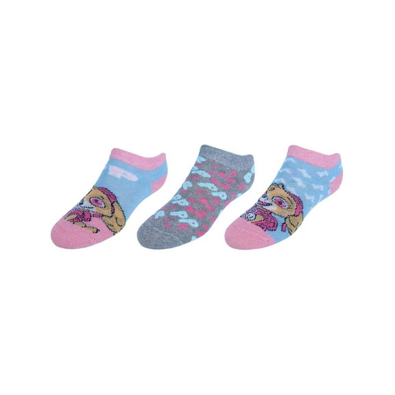 Textiel Trade Kid's Nickeloden's Paw Patrol Skye Rules Sneaker Socks (Pack of 3)