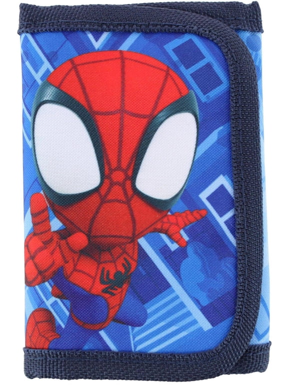Kid's The Amazing Spidey Tri-Fold Hook & Loop Wallet