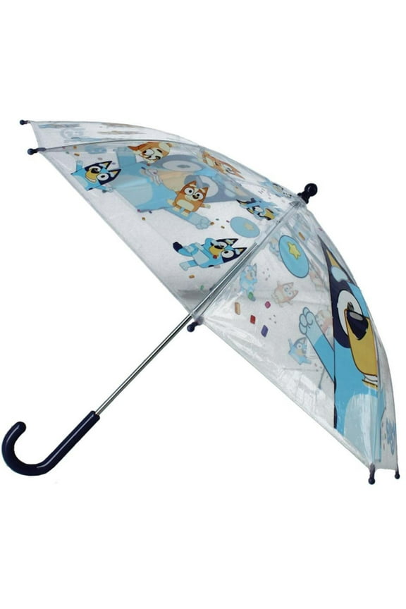 Kids' Bluey & Bingo Rainy Days Stick Umbrella