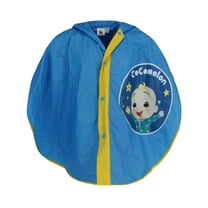 Textiel Trade Kids' CoCoMelon JJ Rain Poncho with Button Front
