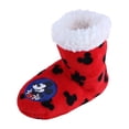 thumbnail image 1 of Textiel Trade Kids' Disney Mickey Mouse Print Bootie Slipper, 1 of 4