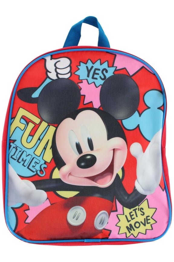 Kids Mickey Mouse 12 Inch Backpack