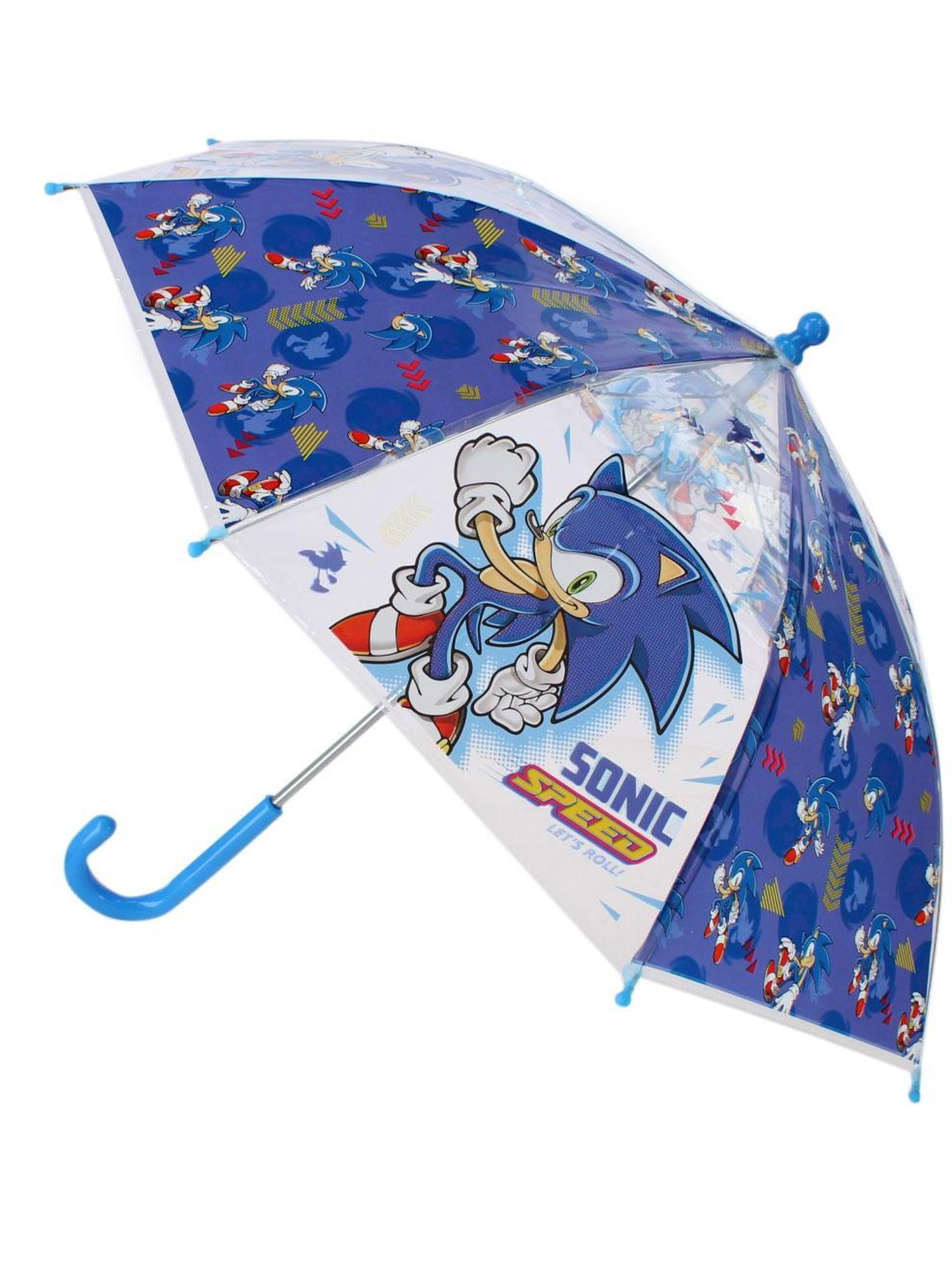Textiel Trade Kids' Sonic the Hedgehog Stick Umbrella