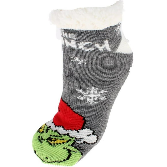 Textiel Trade The Grinch Novelty Slipper Home Socks (1 Pair) (Women)