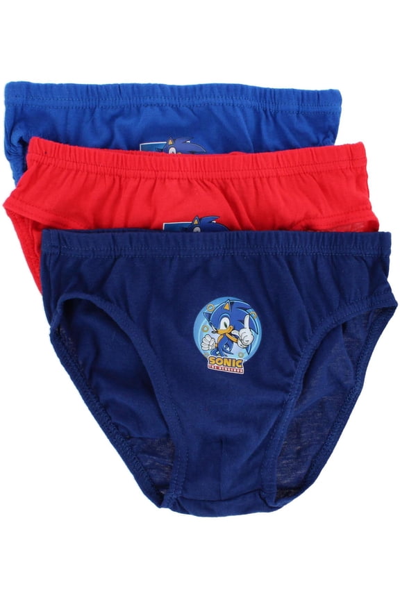 Toddler Boy's Boy's Sonic Briefs (3 Pack)