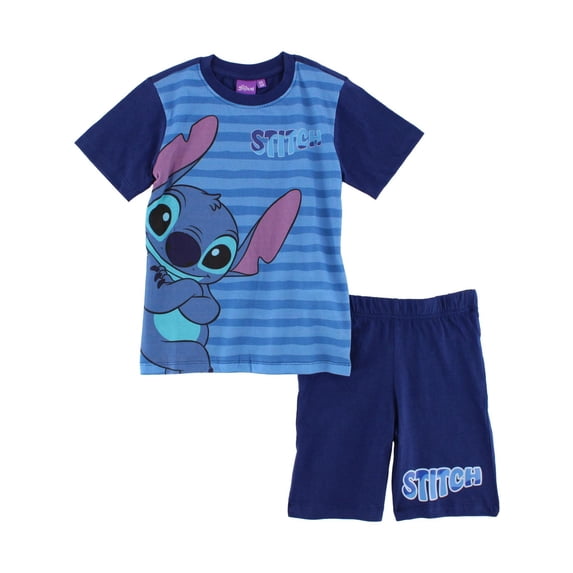 Textiel Trade Toddler Boys Stitch Short Pajama Set