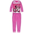 thumbnail image 1 of Textiel Trade Toddler Girl's Minnie Mouse Long Sleeve Pajama Set, 1 of 6