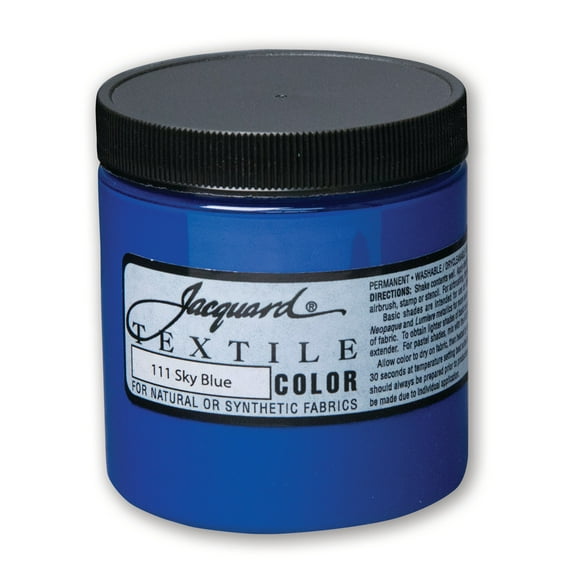 Jacquard Textile Color - Fabric Paint - (8 oz) - Sky Blue